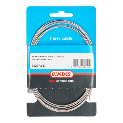 Rem binnenkabel Elvedes 2250mm RVS ø1,5mm T-nippel (op kaart)