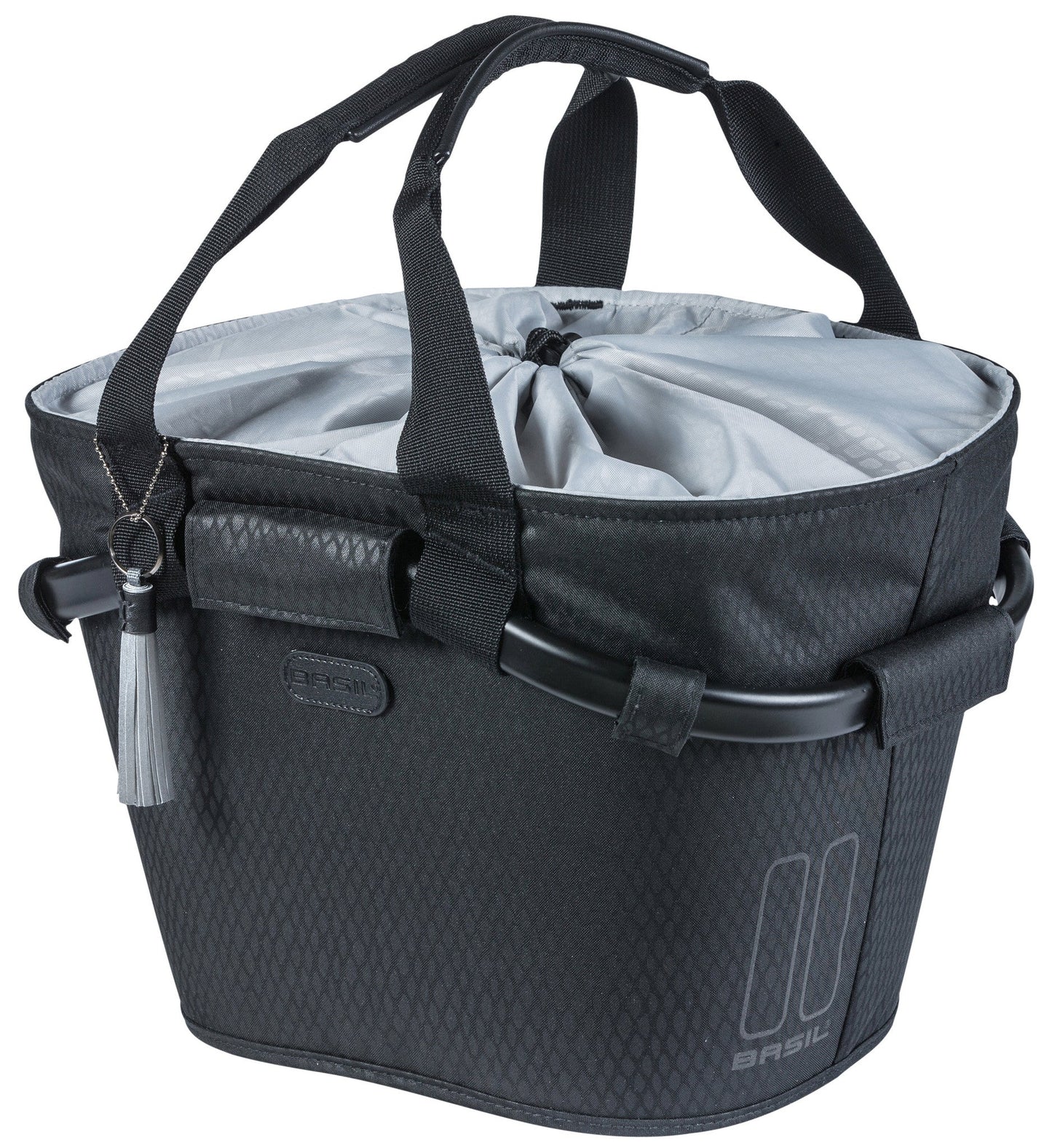 Basil b.v. basil 11254 noir carry all fronts basket midnight black