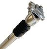 Zadelpen verend atb zilver 25.4 alu
