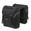 New Looxs Sports Dubbele Fietstas Zwart Grijs