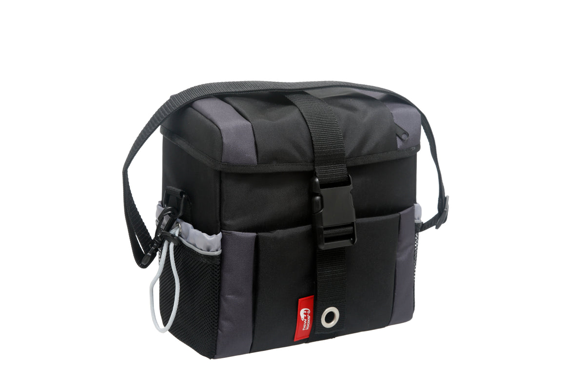 Burgers - new looxs new looxs vigo m turnlock zwart 132.356 stuurtas 9,5l