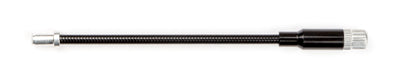 Elvedes cable systems bv verstelbare flex v-brake kabelpijpje elvedes lichtmetaal - zwart (2 stuks)
