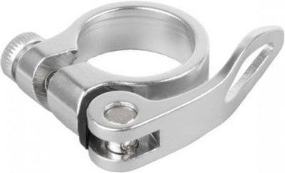 Hulzebos cycle parts b.v. kalloy zadelpenklem qr 28.6 zilver