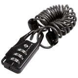 Messingschlager m-wave codeslot met kabel 3 mm. x 1200 mm. smoke - afbeelding 1