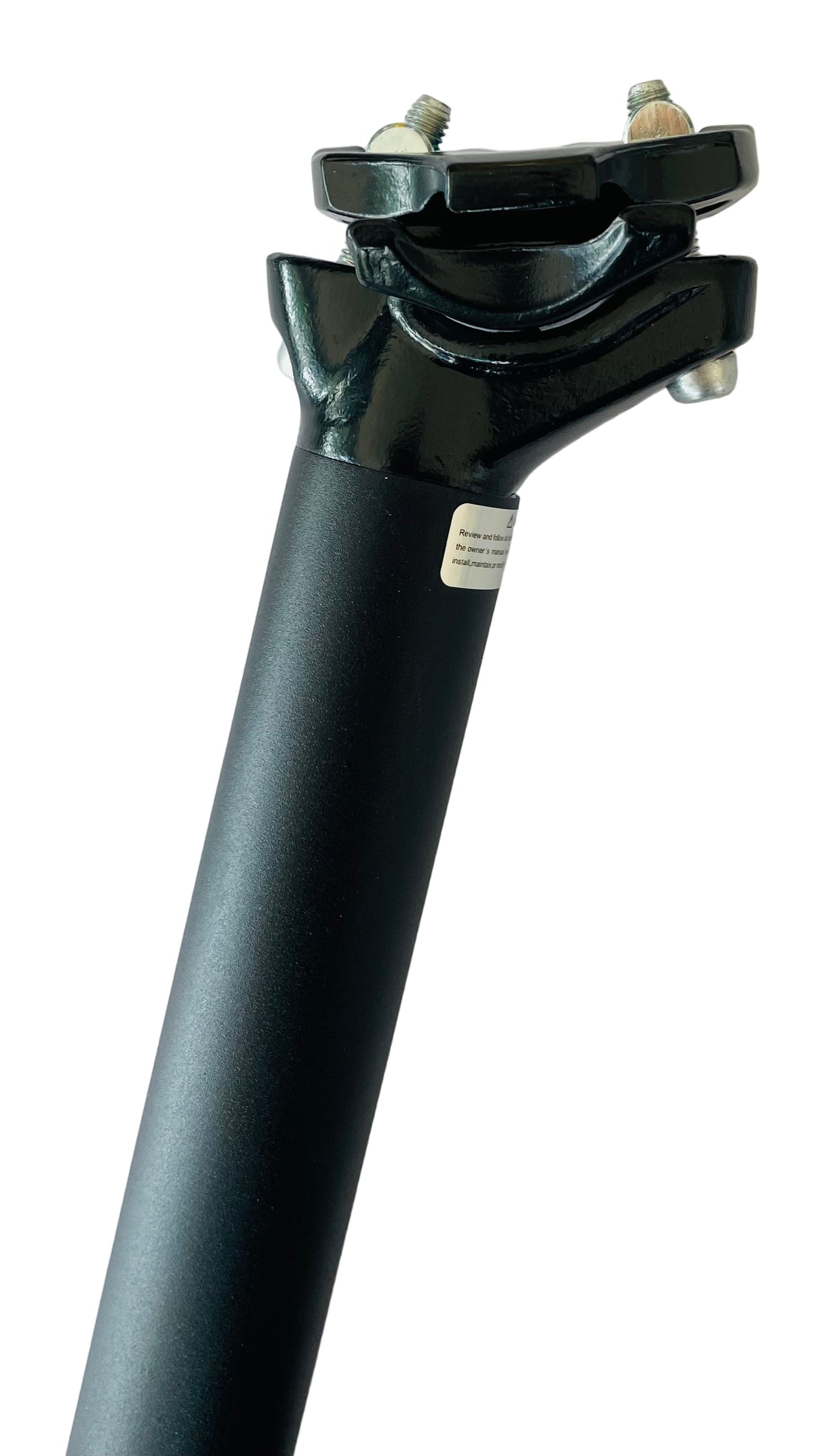 Hulzebos cycle parts b.v. zoom zadelpen 27.2 vast atb 2-bouten 350 mm. zwart