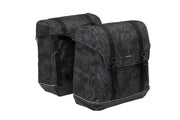 New Looxs Fietstas Alba Double - Waterafstotend Polyester - MIK Bagagedrager - Zwart Groen Zand - afbeelding 1
