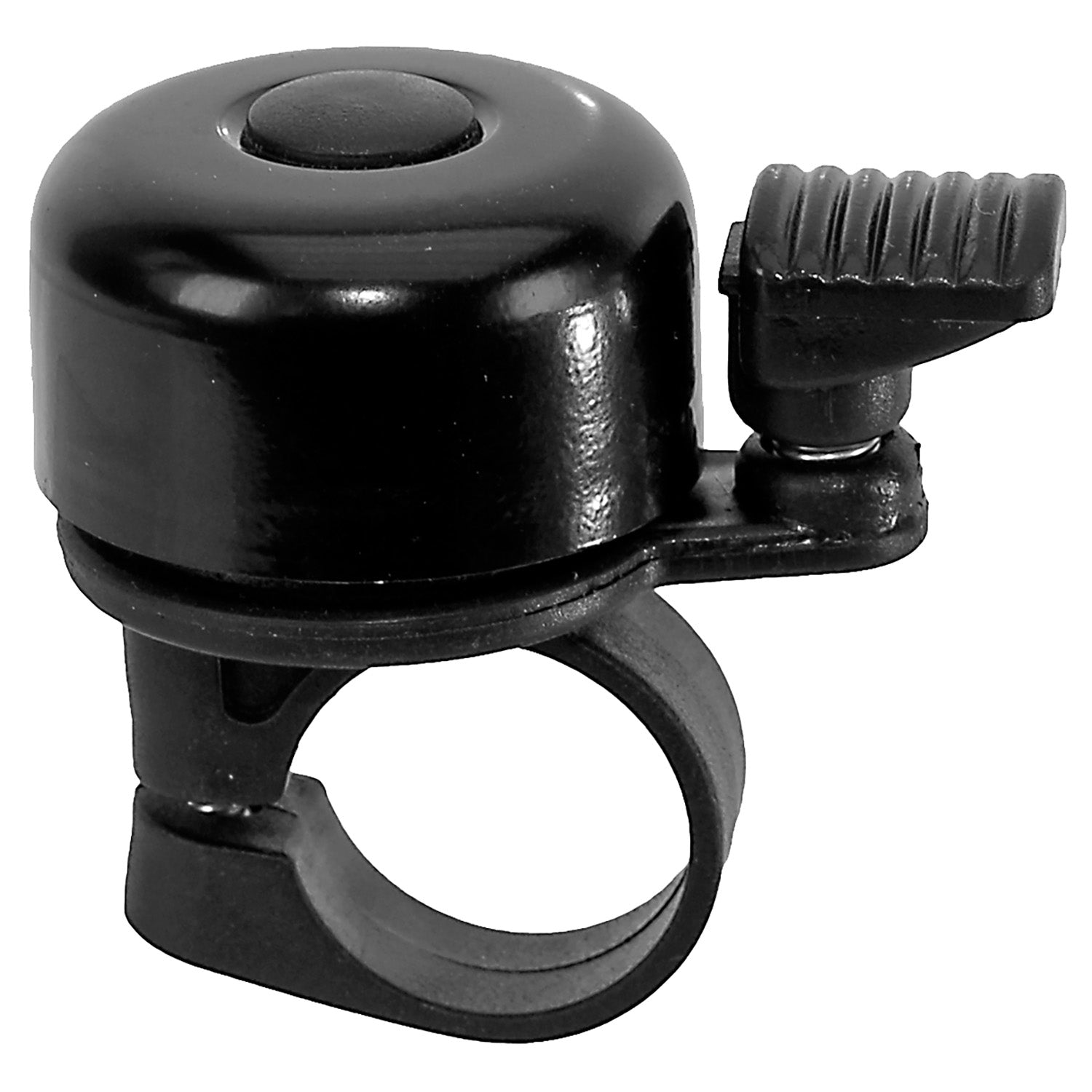Messingschlager m-wave fietsbel bella design mini zwart display (20)