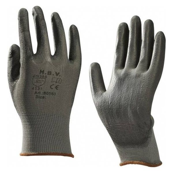 Baten trading company nylon handschoen polyester pu gecoat zwart s