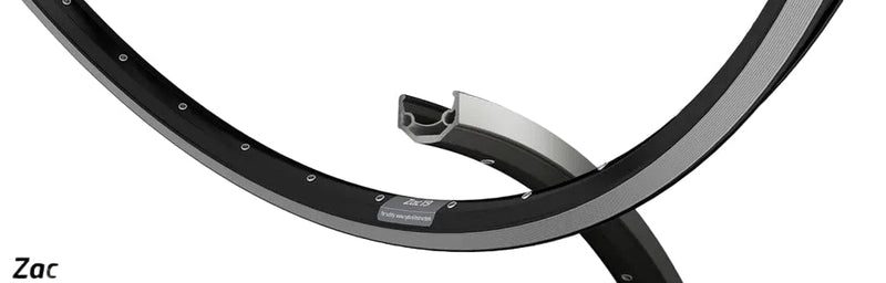 Ryde b.v. velg 28' - 14 zac19rs 28'-622 zwart cnc 32 gts. db