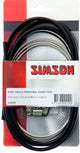 remkabel set Nexus rollerbrake 1600 2250 mm zwart zilver