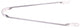 Hulzebos cycle parts b.v. spatbordstang 26 per stuk rvs
