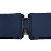 Burgers - new looxs new looxs ® odense double mik - dubbele fietstas - geschikt voor elektrische fietsen - afneembare tas voor mik bagagedrager - waterafstotend polyester - 39 liter - dark blue
