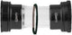Messingschlager mighty trapas pressfit alu. zwart 85.5 mm. race 89.5 mm. mtb 92 mm.