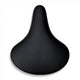 Selle comfort zadel city foam zwart met strop