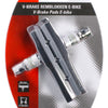 remblokken V-brake 80 x 13 mm zwart grijs 2 stuks