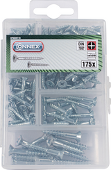 Connex assortiment houtschroeven ph 175dlg - dp8500116 - afbeelding 2