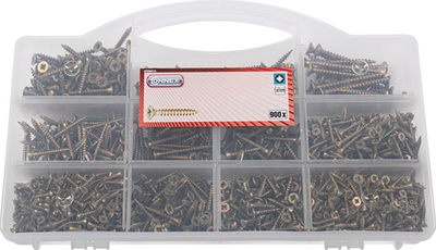 Connex assortiment uni.schroeven pz 900dlg - dp8500131