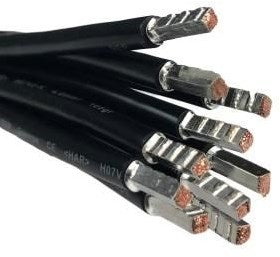 Enzo draad 6qmm soepel 18,5cm zwart - 4000490