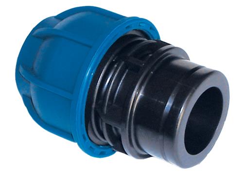 Alusic koppeling ø20mm - 1 2 binnendraad