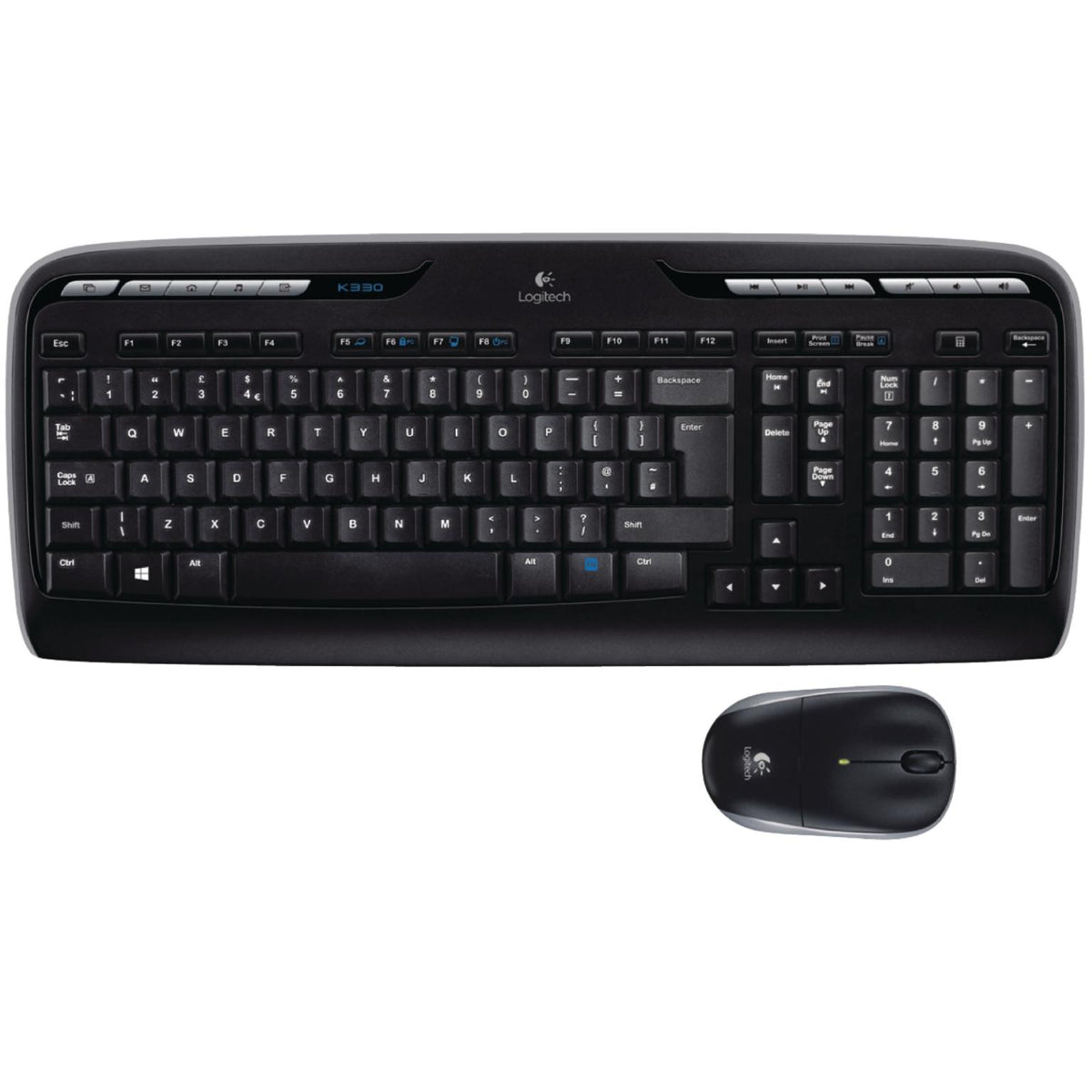Abi draadloos toetsenbord met muis - logitech