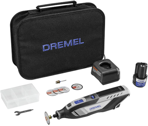 Dremel 8250-5 12v accu multitool set | incl. 2 ah accu + lader - f0138250ja