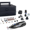 Dremel 8250-5 65 platinum+ - multitool - inclusief 2x 12v 2.0 ah accu - 65 accessoires - detailhandgreep - lijn-en circkelgeleider - bewerkingsplatform - comfort guard hulpstuk - frees hulpstuk - lader -