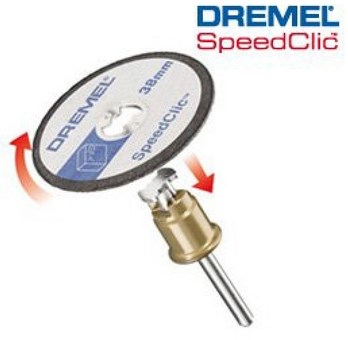 Dremel accessoires speedclic detailpolijstschijf korrelgrootte 220 | 2615s473ja - 2615s473ja