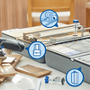 Dremel blueprint 12v compactzaag cs12jm | 12v draagbaar zaagstation | zaagstation + koffer + 1 x 12v 2,0 ah accu + snellader - f013cs12jm