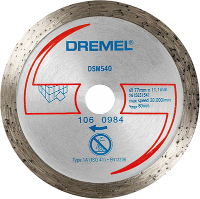 Dremel dr s540 dsm20 diamant snijschijf - 2615s540jb