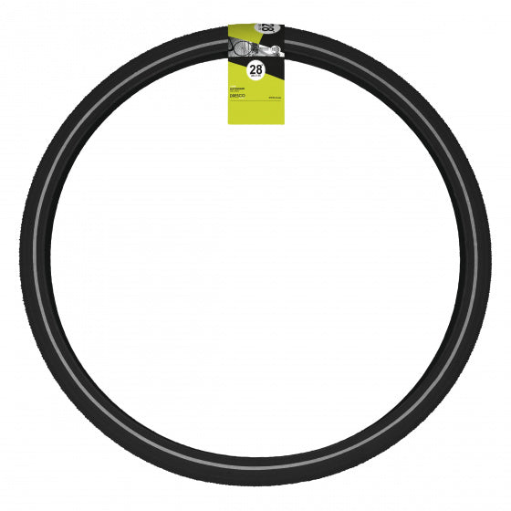 Dresco traveller buitenband 28 x 1.75 (47-622) reflectie zwart