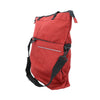 Dresco enkele fietstas en shopper 18 liter rood