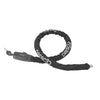 Dresco pantserslot kabel 100 cm rvs 3-delig zwart