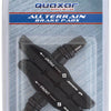 Quaxar 72mm cartridge brake shoes for shimano black
