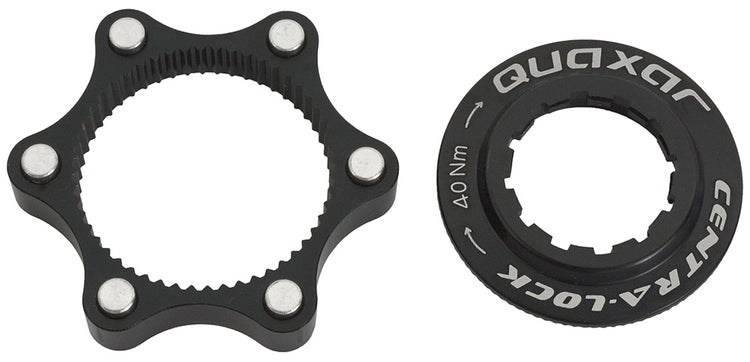 Quaxar cnc centerlock adapter | gold