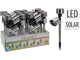 Pro garden solarlamp mini spot led 24 cm hoog