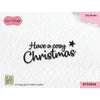 Nellie's choice • tekst clear stempel cosy christmas