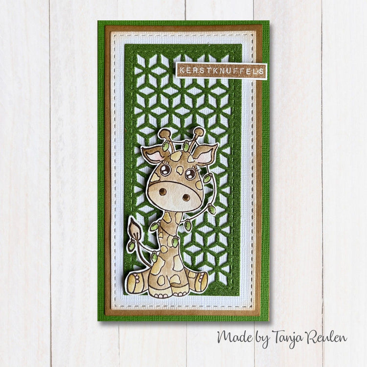 Nellie's choice • tekst clear stempel kerstknuffels typed