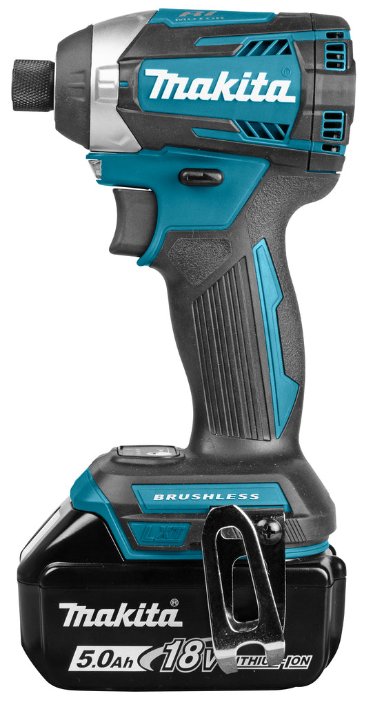 Makita dtd154rtj 18v accu slagschroevendraaier koolborstelloos 5,0ah 175nm