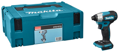 Makita dtd157zj | accu slagschroevendraaier | 18v | body | zonder accu's en lader | in mbox - dtd157zj