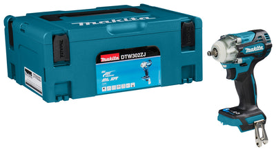 Makita dtw302zj | accu slagmoersleutel | 18 v | zonder accu's en lader | in mbox - dtw302zj