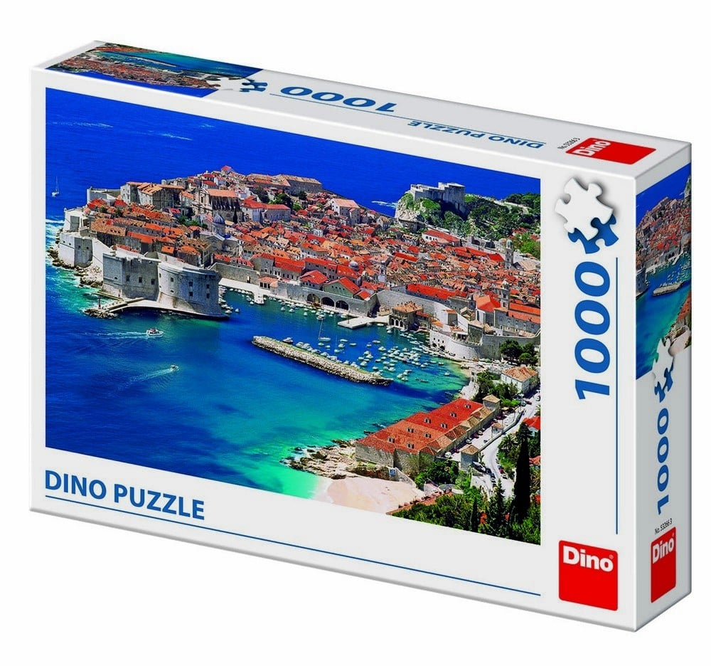 puzzel vergezicht op dubrovnik 1000 stukjes