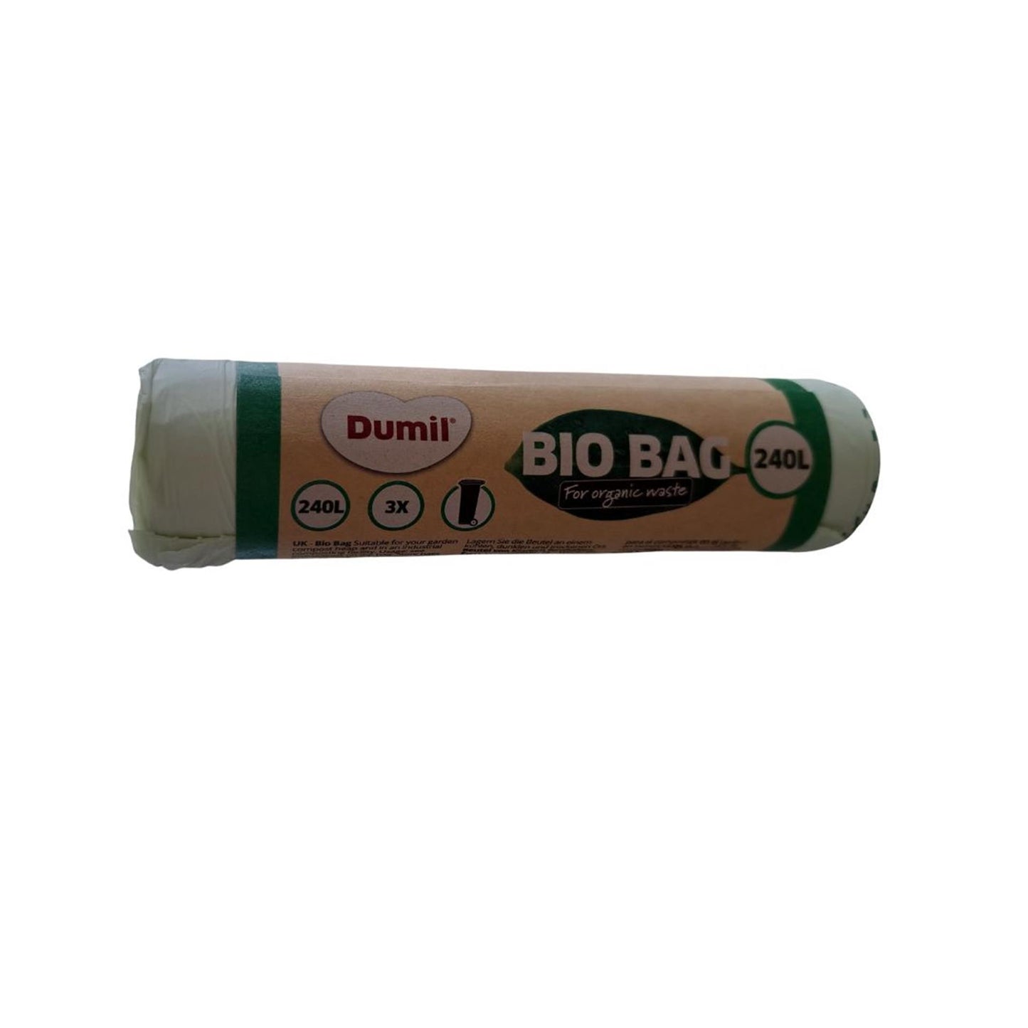 Dumil bio vuilniszakken 240l 3 stuks