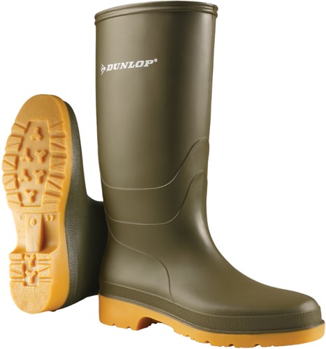 Dunlop 16247 laars pvc dull rapido groen - maat 32 - 00.032.015.32