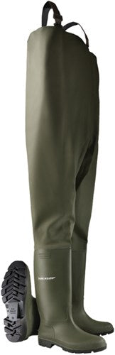 Dunlop 388vp waadpak pricemastor chest wader groen - maat 43 - 15.032.023.43