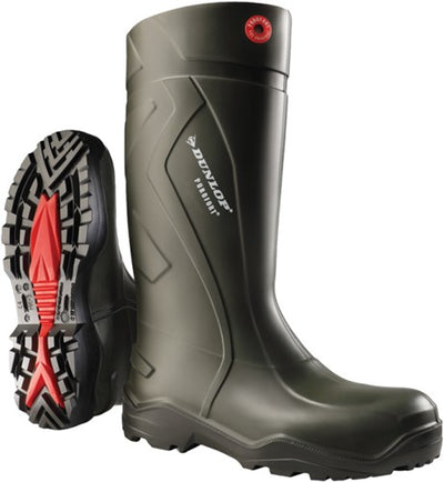 Dunlop d760933 purofort+ (onbeveiligd) groen - maat 42 - 15.032.043.42