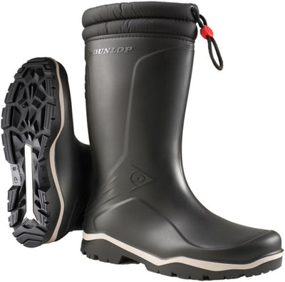 Dunlop k400061 blizzard gevoerde winterlaars pvc zwart - maat 38 - 15.032.076.38