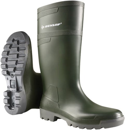 Dunlop w486711 hobby knielaars pvc groen - maat 43 - 15.032.040.43