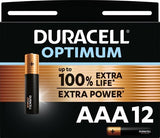 Duracell optimum 200% batterij aaa blister(12) - 3014014 - afbeelding 1