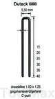 Dutack 5.5mm nieten | 15mm | 5000 stuks - 5028028