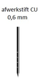 Dutack stift 0,60 cu 22 mm doos 10 duizend - 5116007